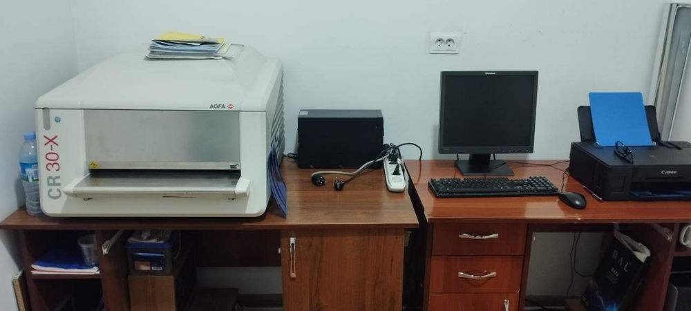 Цифровой рентген АГФА CR30x 3ta kasettasi bilan. Holati yaxshi