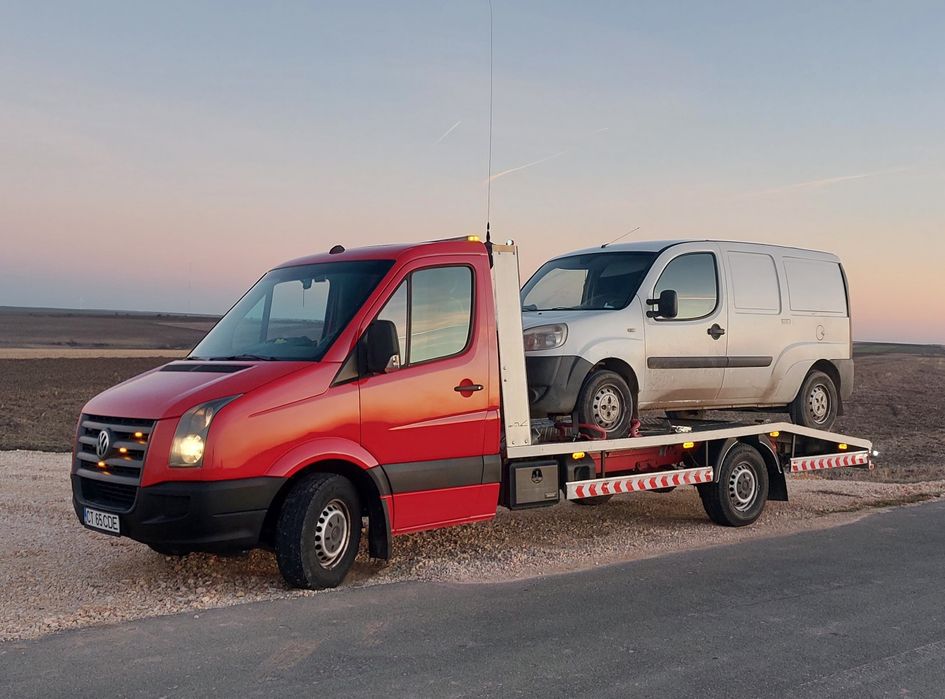 Platformă tractări auto Medgidia Constanța Cernavodă  Autostrada A2