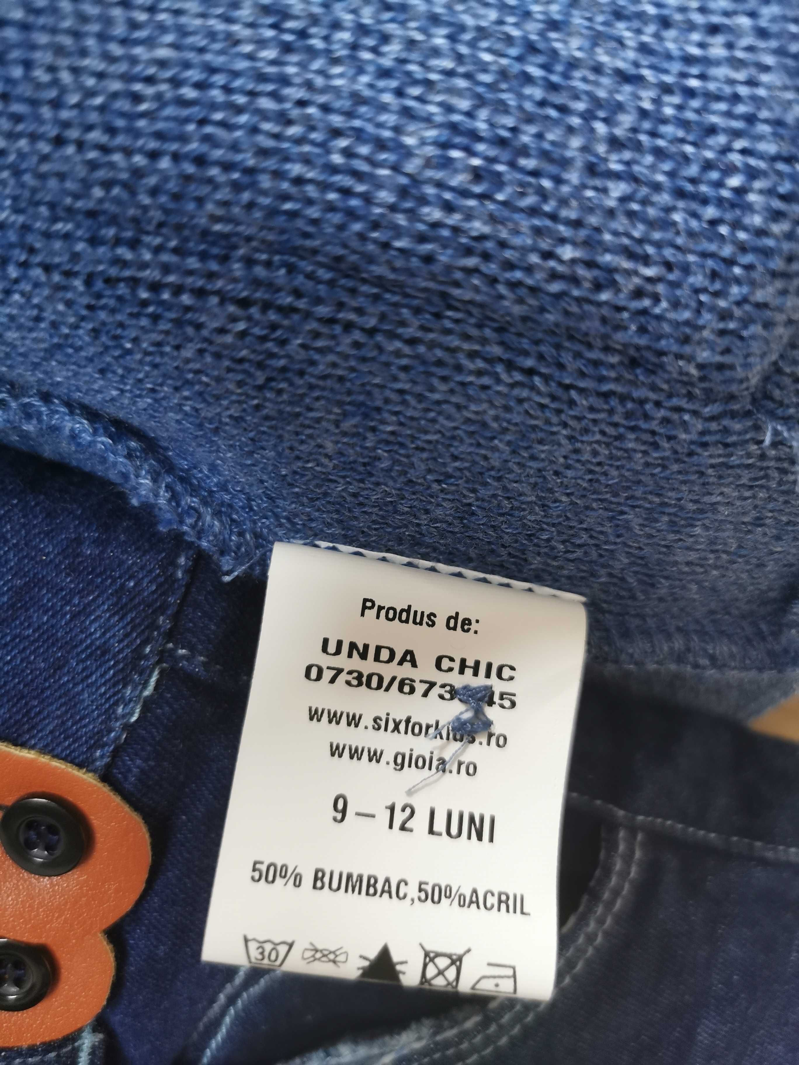 Costum băieți, mărime 12-18 luni, Evel Mod