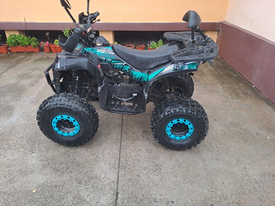 Vând ATV KXD Merlin de 140cc NOU ( 11 km )