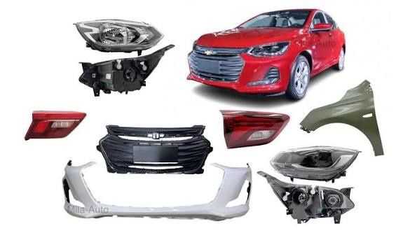 Chevrolet Onix,  Бампер ,капот , крыло , фара ,.решотка , дверь