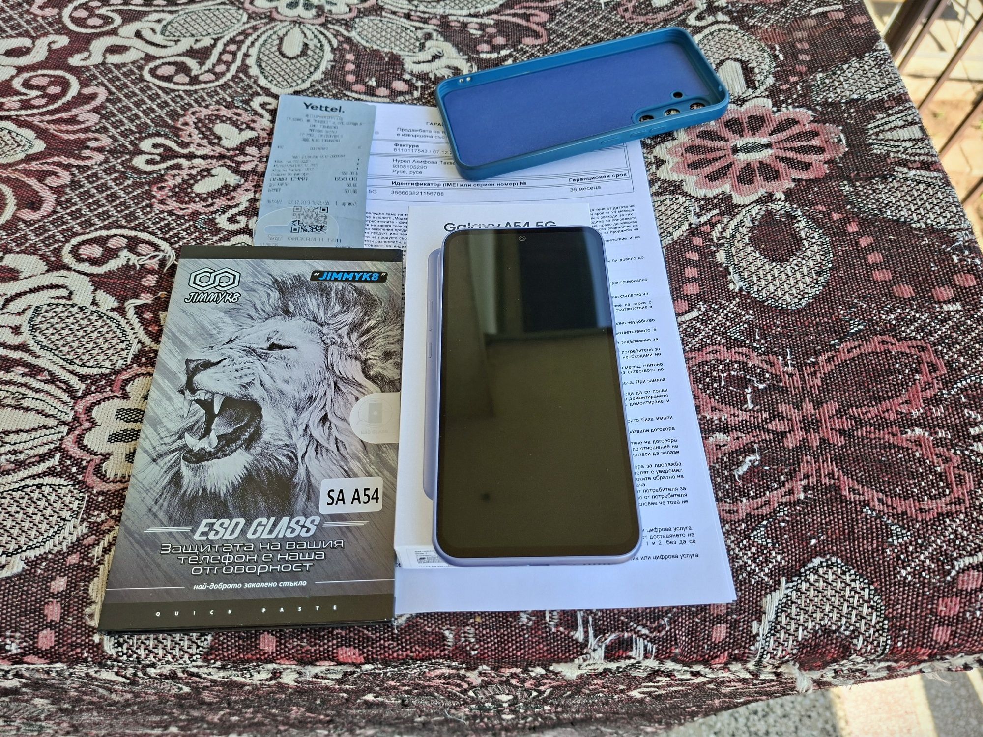 Samsung A54 5G нов 36м.Гара.