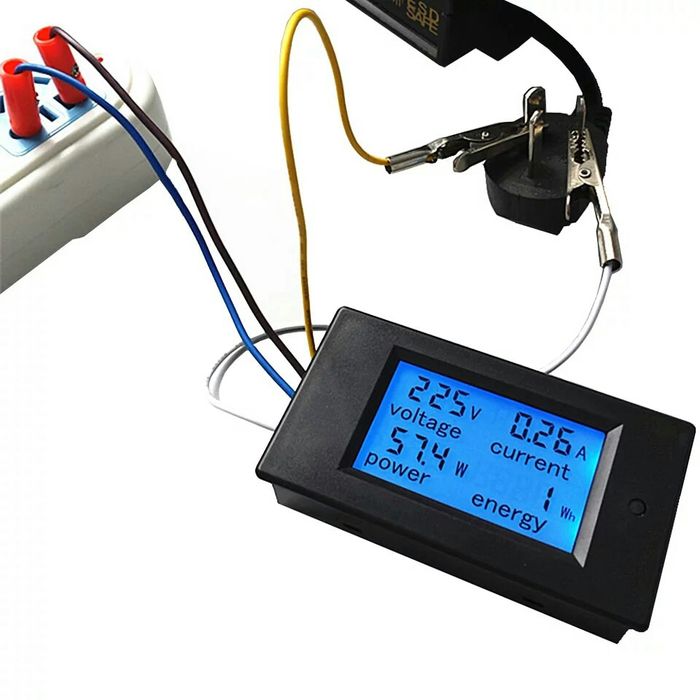 Електромер контролен с дисплей power meter ac