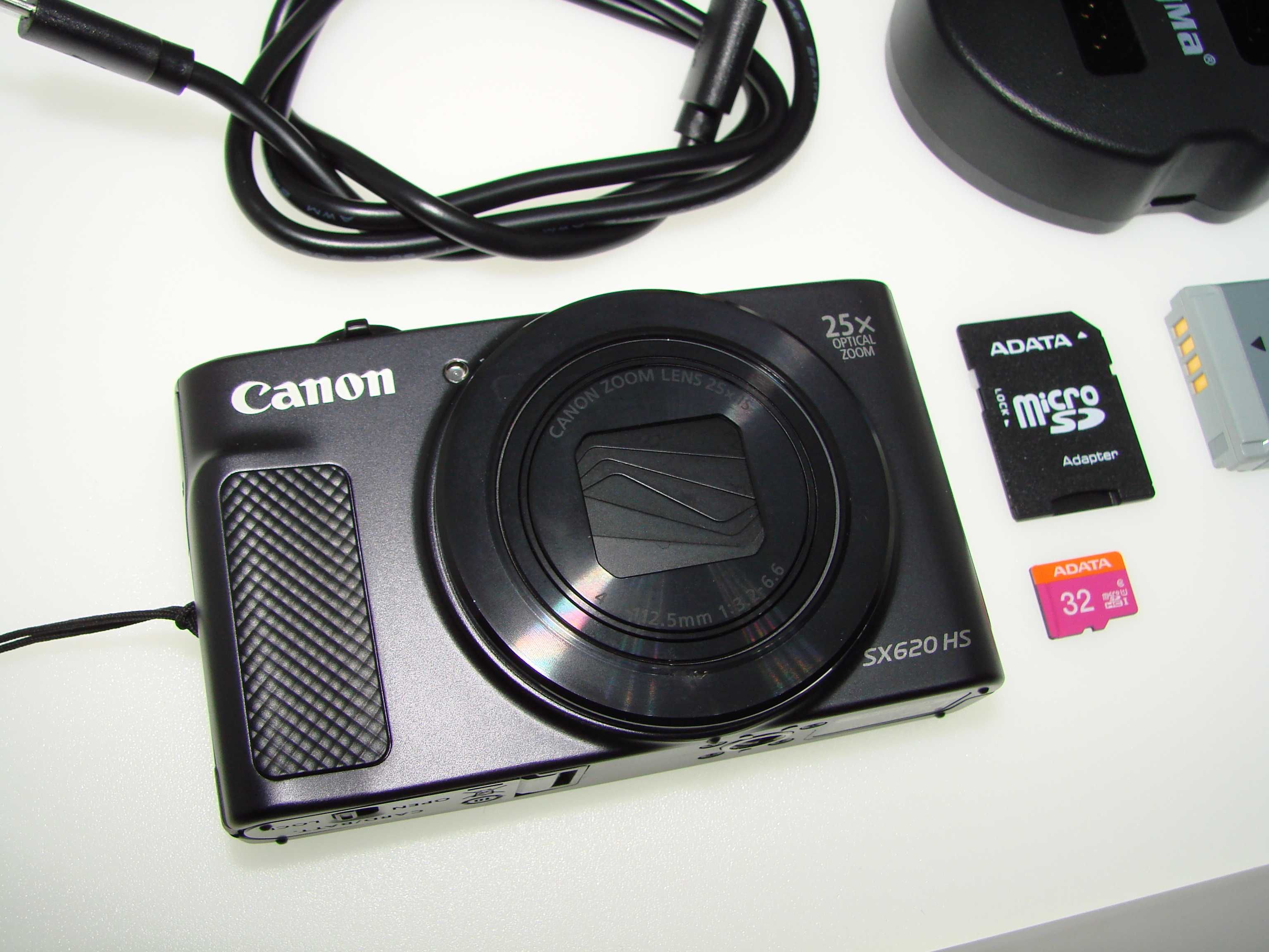 Canon PowerShot SX620 HS компактен цифров фотоапарат Full-HD, 20MP