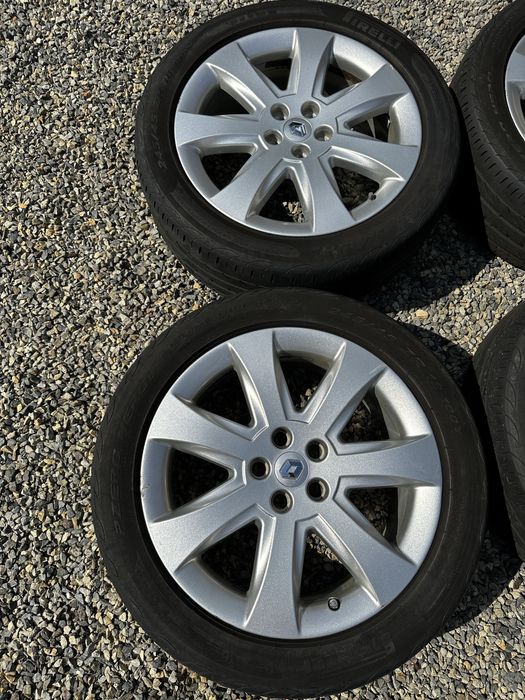 Jante cu anvelope 5mm vara 245 45 r18 100Y Pirelli , Renault Espace 4