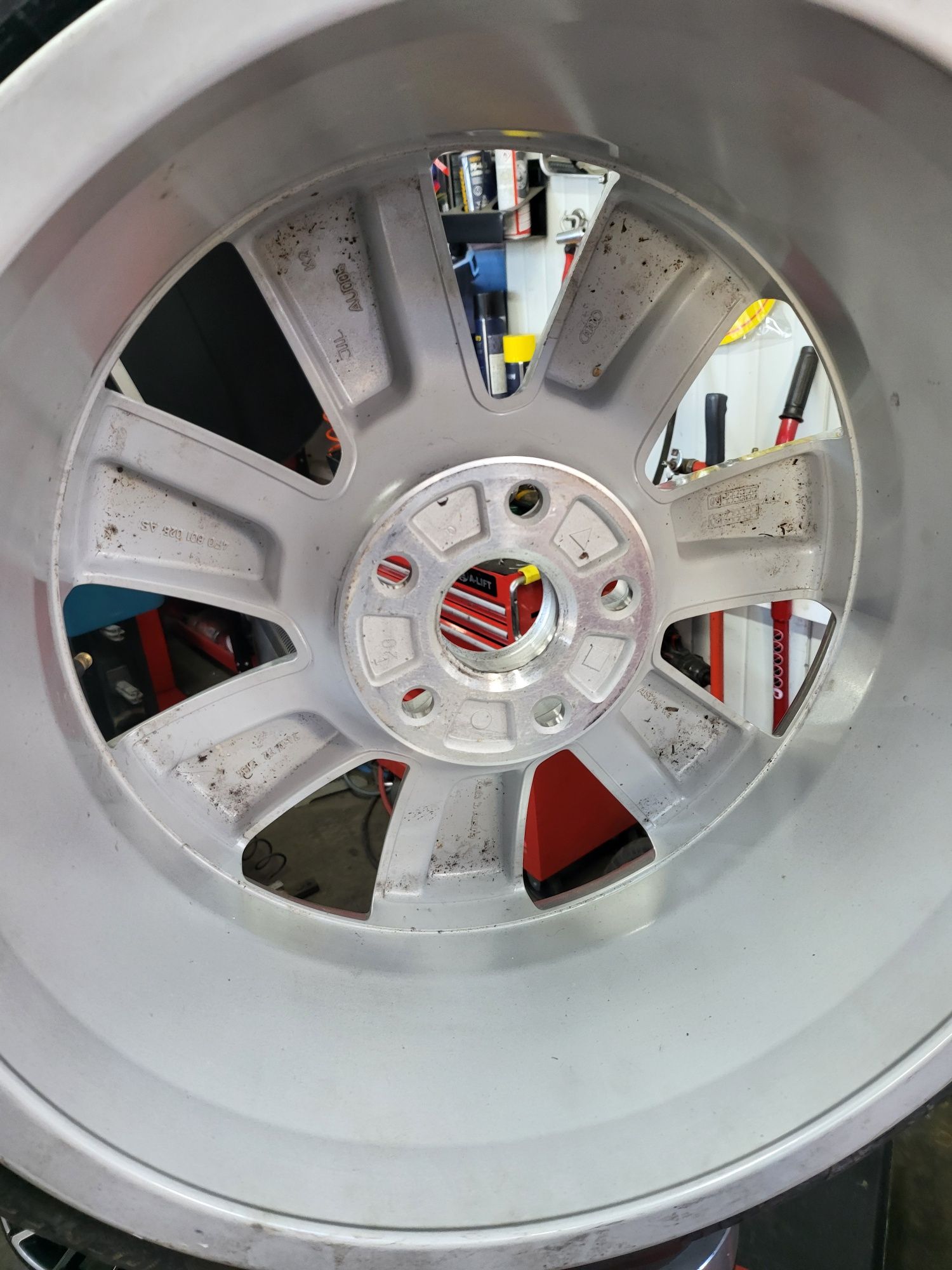 Резервна гума 17 5х112 Audi Allroad ,VW ,Seat,Skoda ,патериц,сгъваемаа
