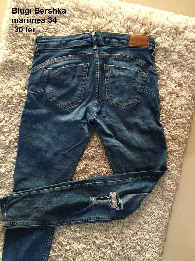 Vand blugi/pantaloni copii, la peste 3 produse se reduce 10 lei