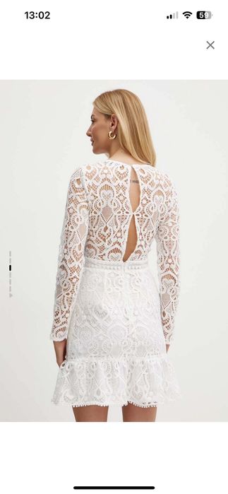 Rochie alba petrecere NOUA