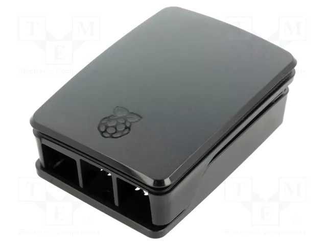 Carcasă Originala pentru Raspberry Pi 5 Neagră