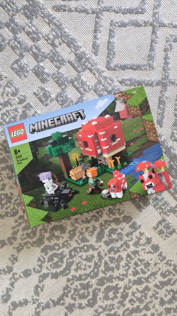 Lego Minecraft The Mushroom House 21179