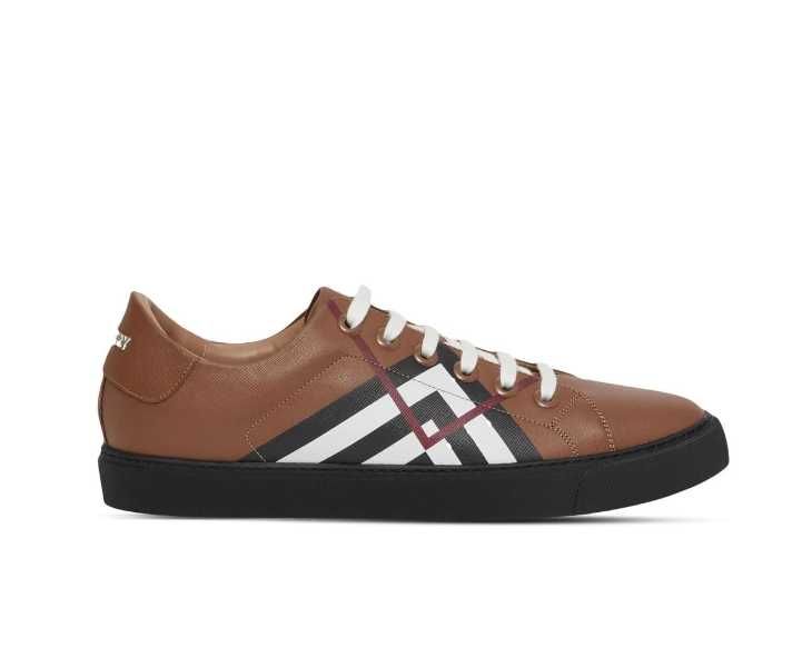 Adidasi BURBERRY Chevron Check low-top sneakers