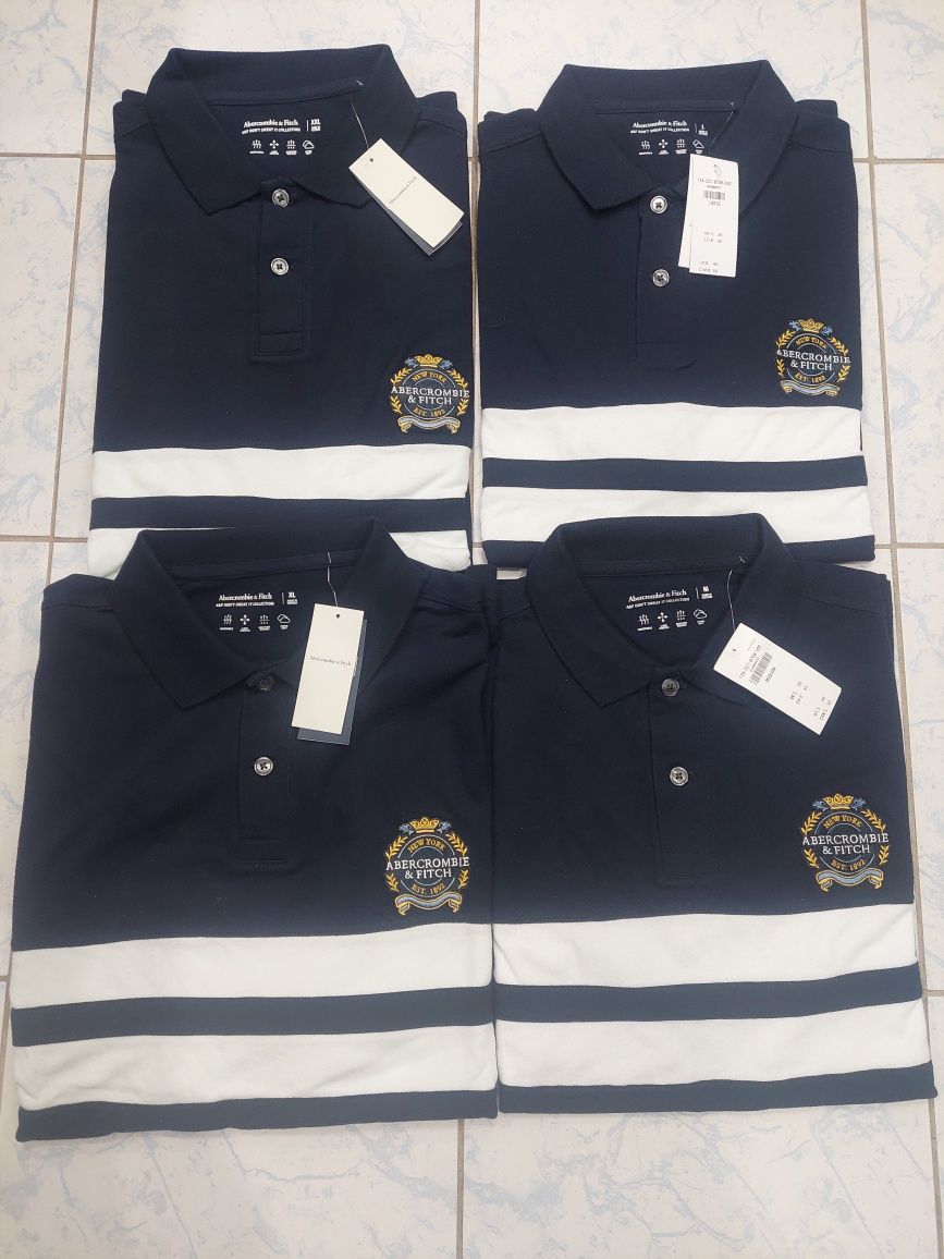 Tricouri polo M, L,XL, XXL Abercrombie& Fitch