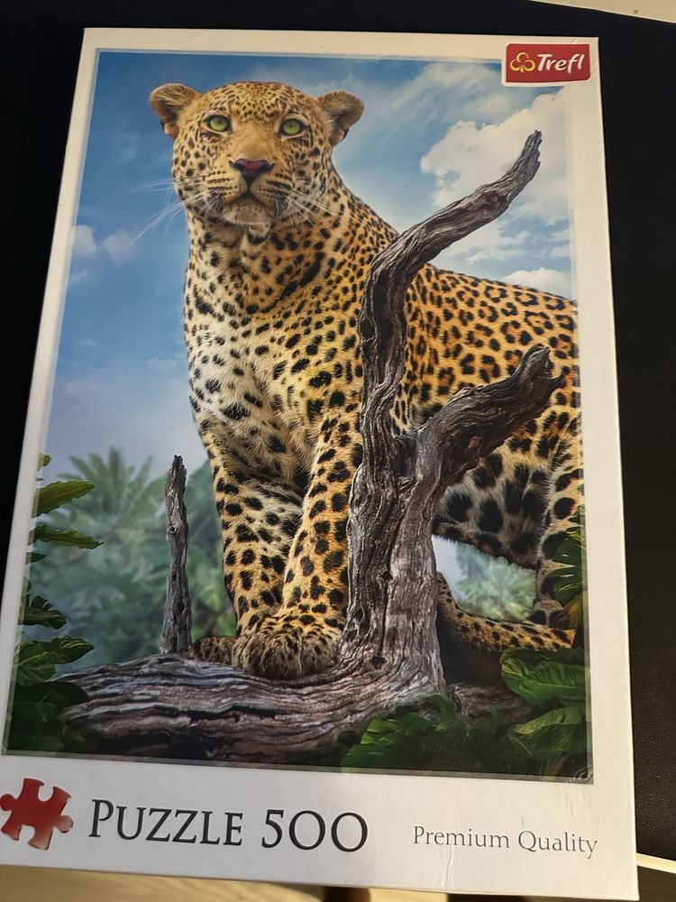 Puzzle 500 de piese - leopard