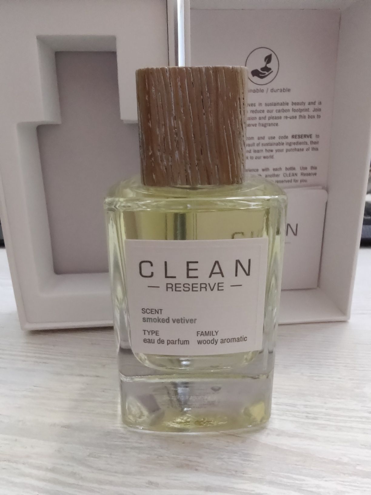 Парфюм Smoked vetiver by Clean reserve