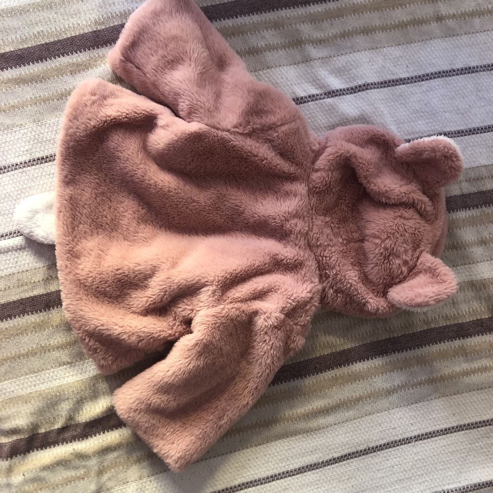 Бебешко палто розово размер 80-86