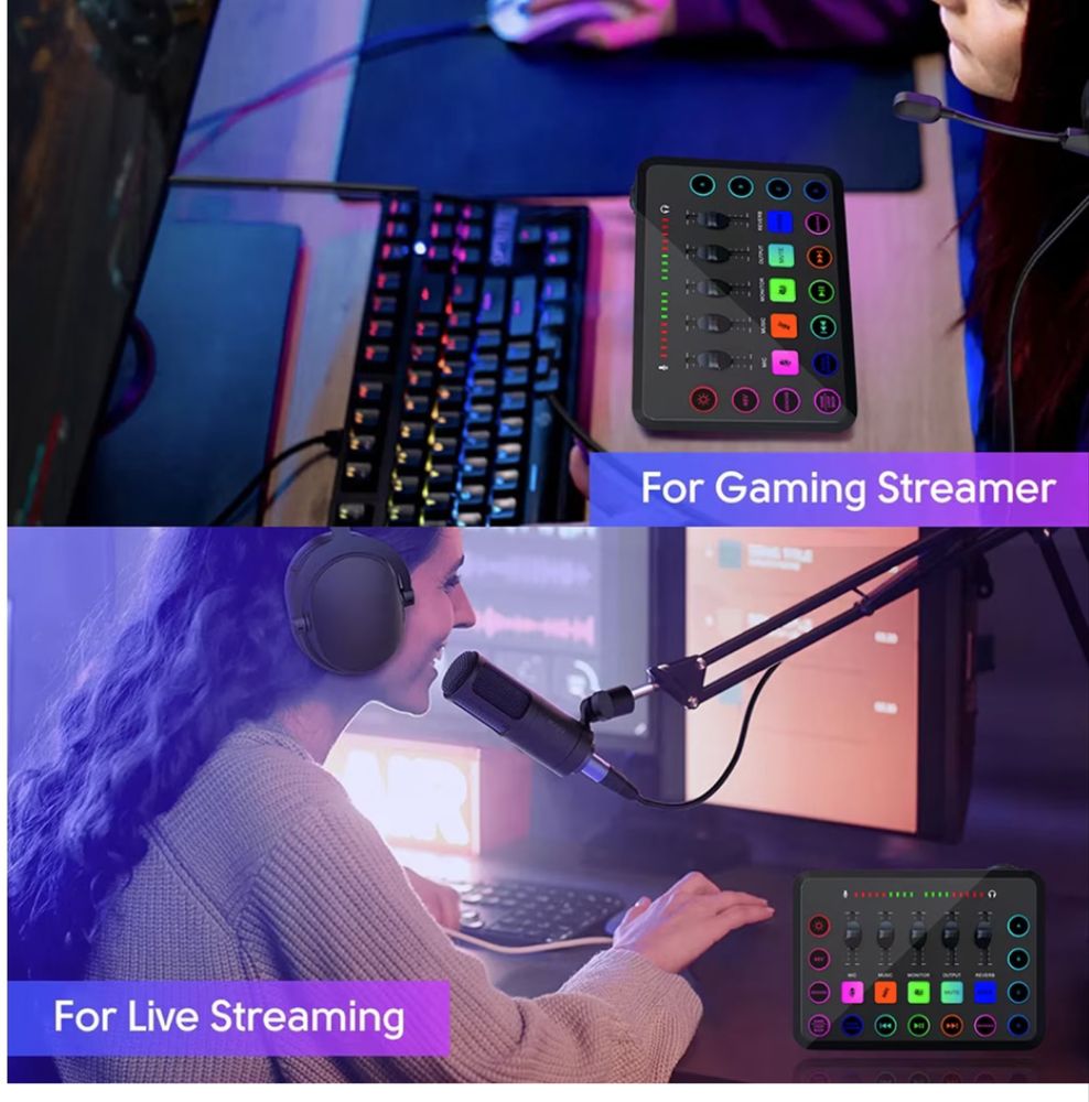 Soundcard audio Studio live profesionala, cu 5 canale