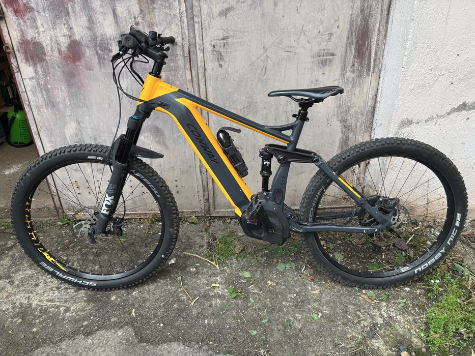 Bicicleta full suspension Electrica
