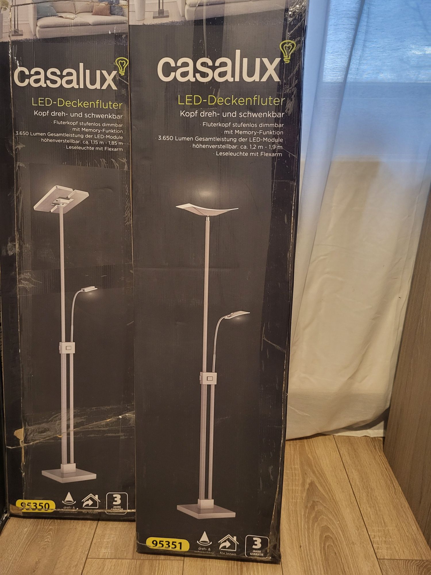 Lampadare ambientale cu LED Casalux.