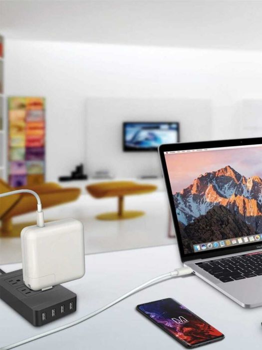 USB-C супер быстрое зарядное устройство для MacBook IPad IPhone, и др