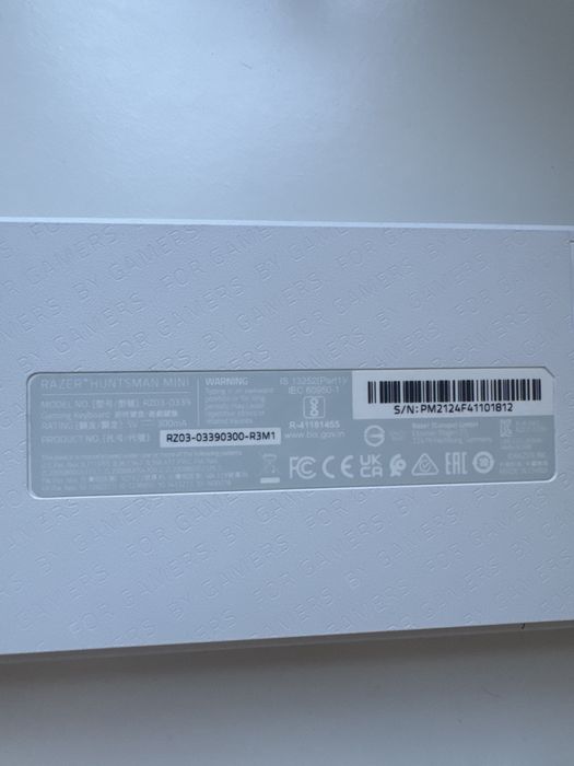 клавиатура Huntsman mini