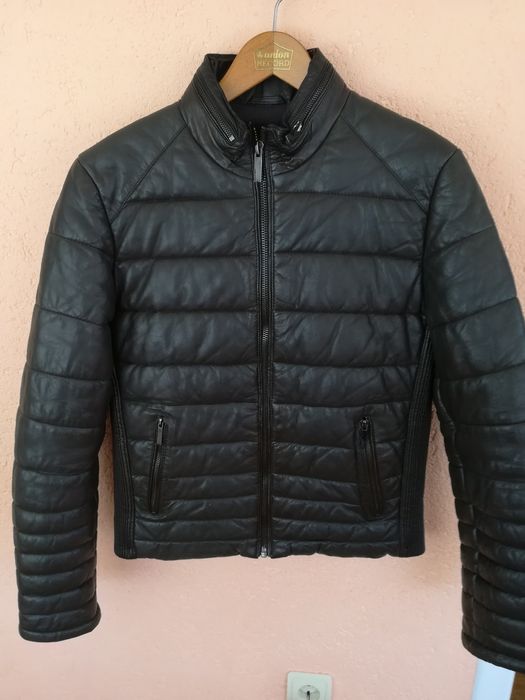 Geaca piele bărbați Zara Man M