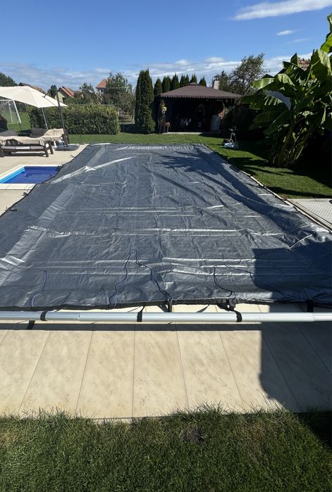 Prelata iarna  piscina
