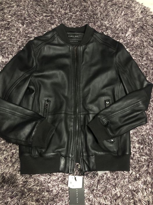 Geaca piele Zara man