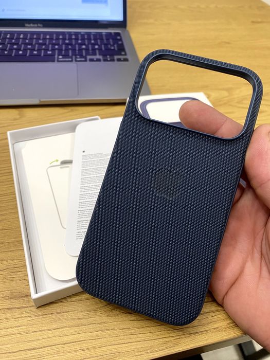 Apple MagSafe Silicone TechWoven iPhone 17 Pro Pro Max Air кейс