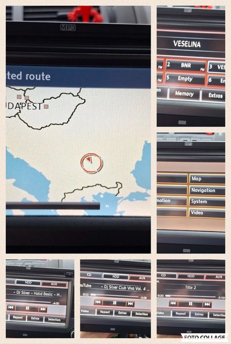 Оригинална навигация за VAG групата RNS