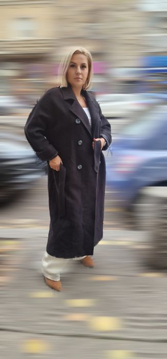 ПАЛТО ОТ ВЪЛНА И Кашмир  модел в стил  MAX MARA