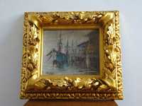 Tablou Rudolf Negely ‚Marina’, Pictura deosebita, cu rama Muzeala