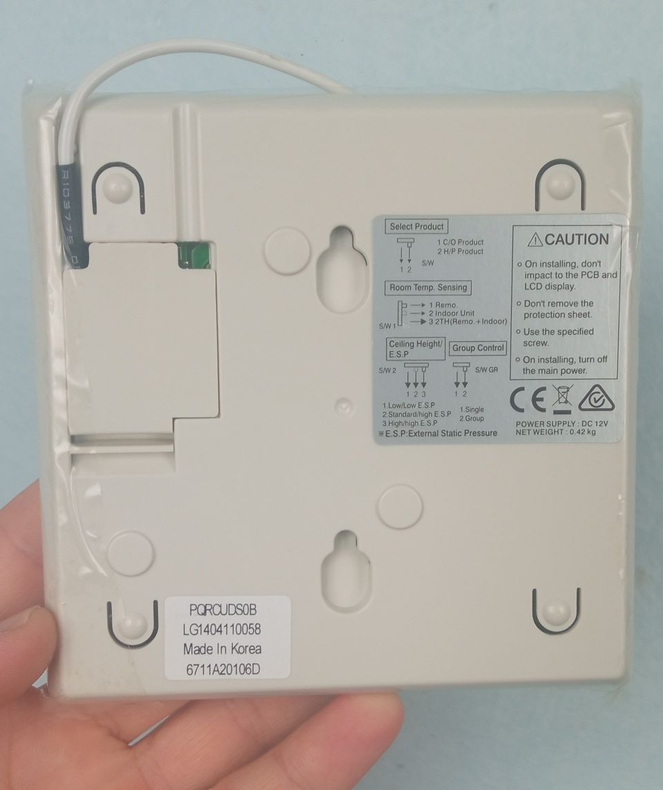 Проводной сенсорный пульт LG DELUXE, для VRF систем.