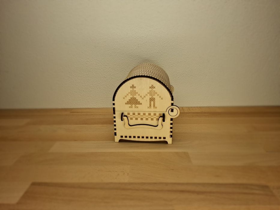 Cutie cadou bijuterii suveniruri - model traditional