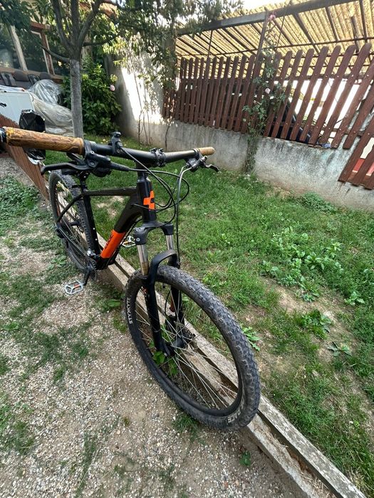 Bicigleta Cube Aim SL 29 Black/Orange
