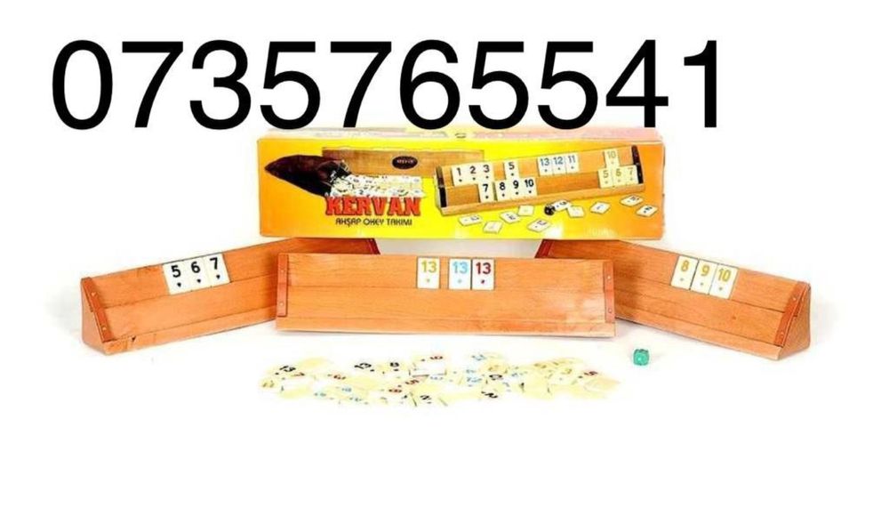 Joc REMI Rummy Kervan din lemn masiv