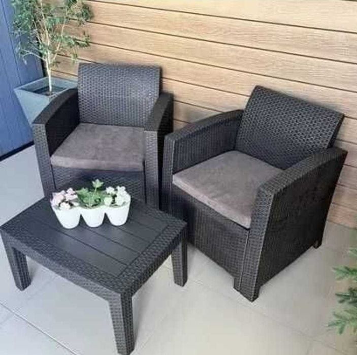 Мебель садовая  полиротанг