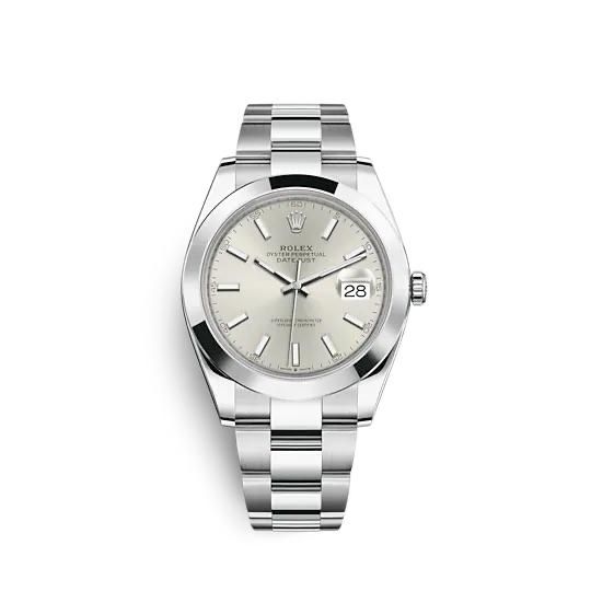 Часовник Rolex Datejust 41 Steel Silver Dial Oyster