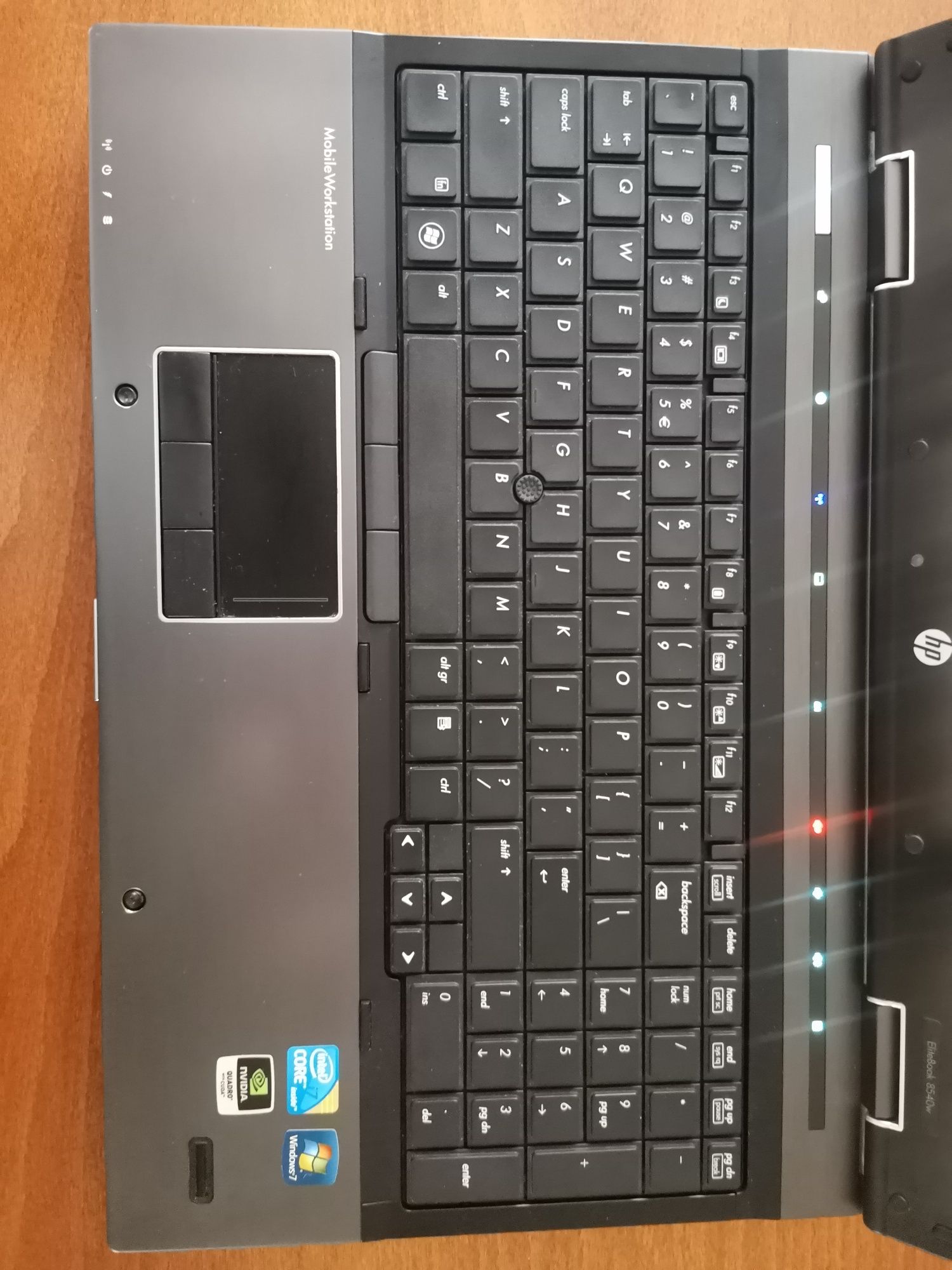Лаптоп HP eliteBoik 8540w