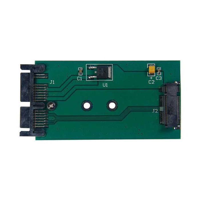 Adaptor convertor SSD M.2 NGFF (de tip SATA) - micro SATA (7+9 pini)