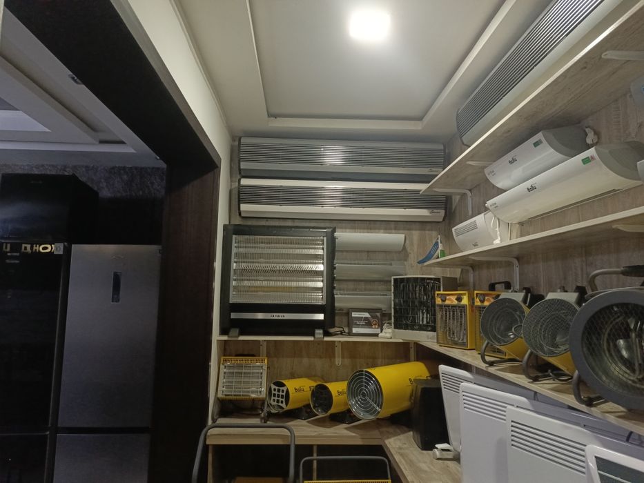 Тепловые завесы Теодор белый 1,5 метро