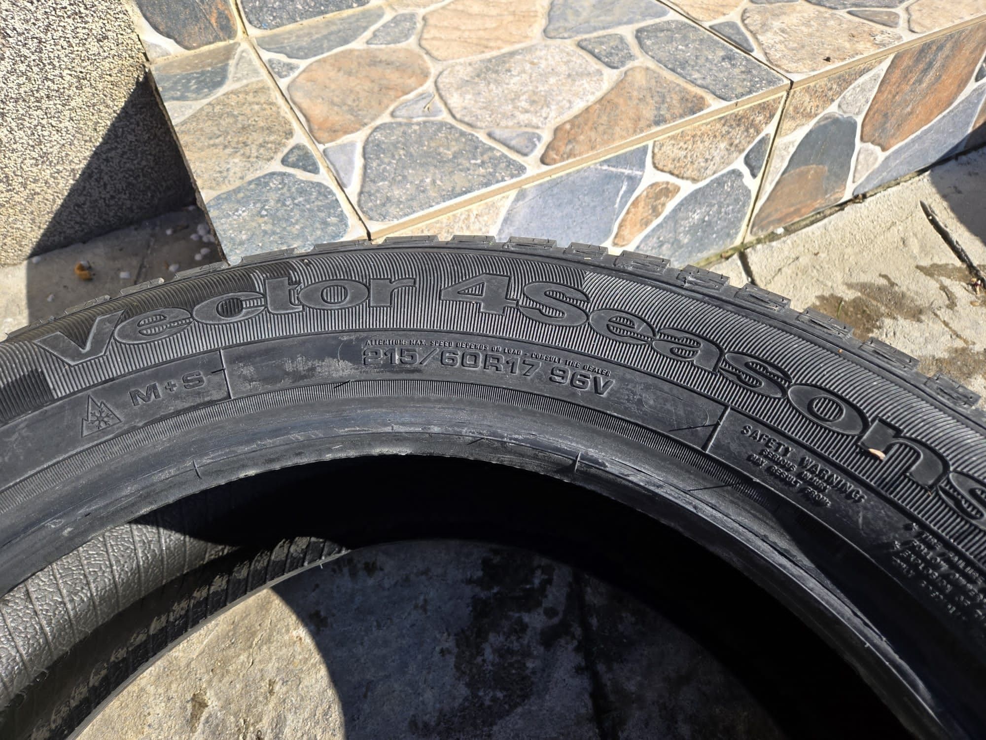 215/60 R17 96V Cauciucuri  All sesons Noi GOODYEAR Vector 4Seasons