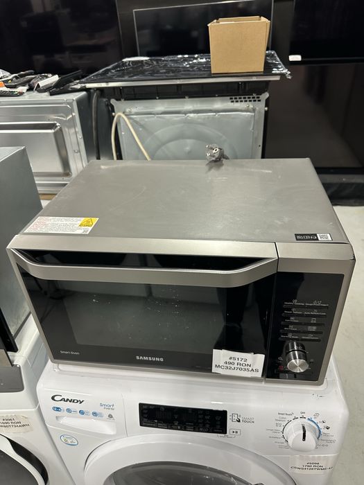 Cuptor microunde + grill + hot-air Samsung MC32J7035AS/EF