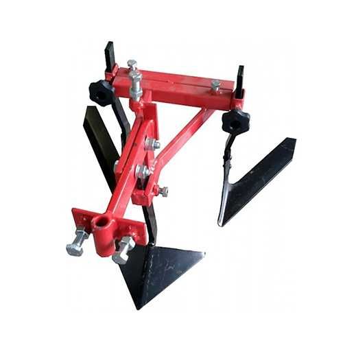 Prasitoare pe 2 doua randuri 2 in 1 si cultivator pentru motocultor