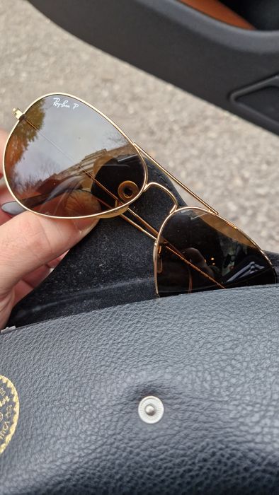 Ochelari RayBan Polarizați model Aviator