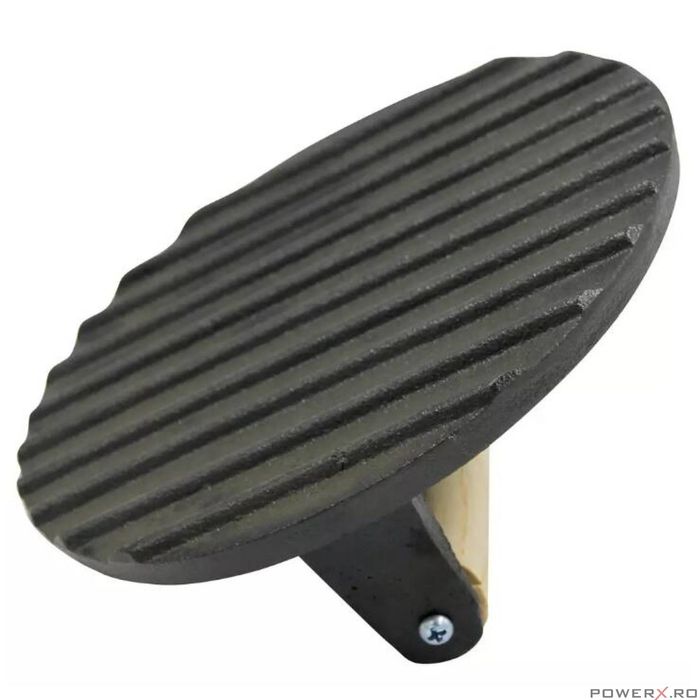 Presa de carne pentru hamburgeri, din fonta, 17.8 cm, Kinghoff