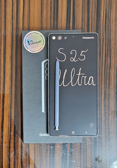 Samsung Galaxy S25 Ultra 256 GB Titanium Silverblue sotiladi