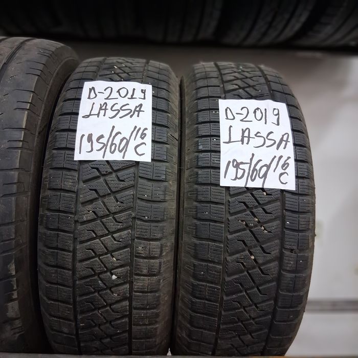 2×195/60/16c M+S.LASSA.Stare excelenta