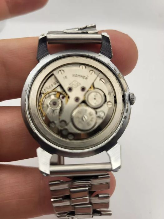 Kirovskie Crab 1MChZ Kirova 16 j Ceas 35mm 1950s Functioneaza