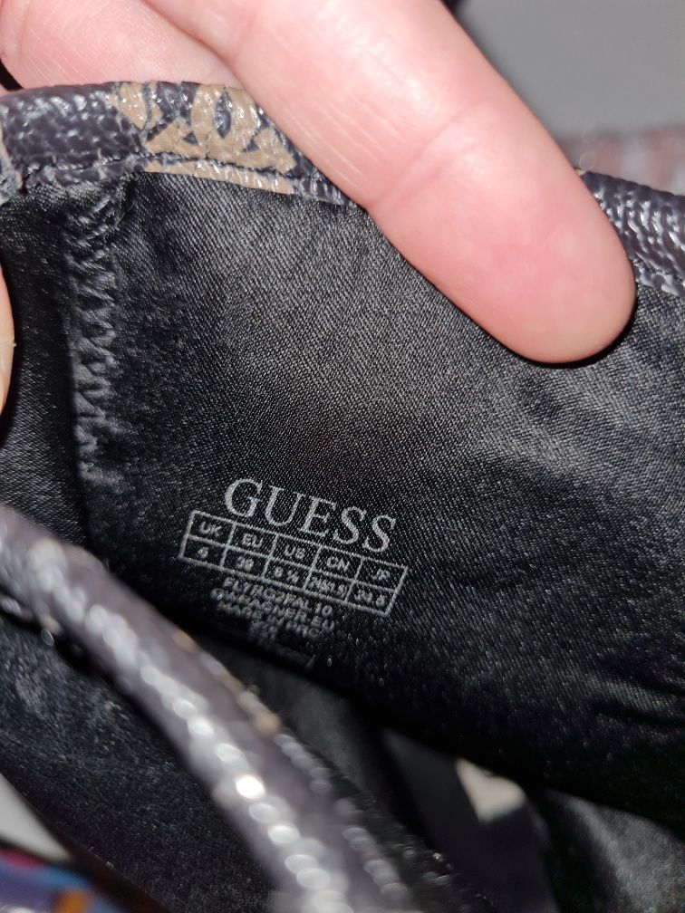 Guess Боти от естествена кожа ,размер 39