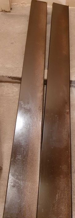 Glaf/pervaz exterior/ interior din aluminiu culoare maro – lățime 18cm